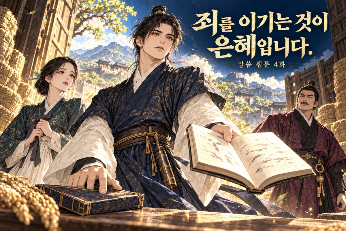 주일 말씀 웹툰 표지